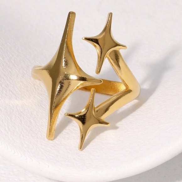 Starlite gold ring - Picture 1 of 3
